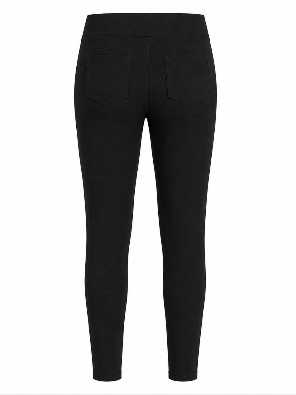 Spanx The Perfect Pant Back Seam Skinny Ankle Pants Black Petite Small NWT - Picture 3 of 10